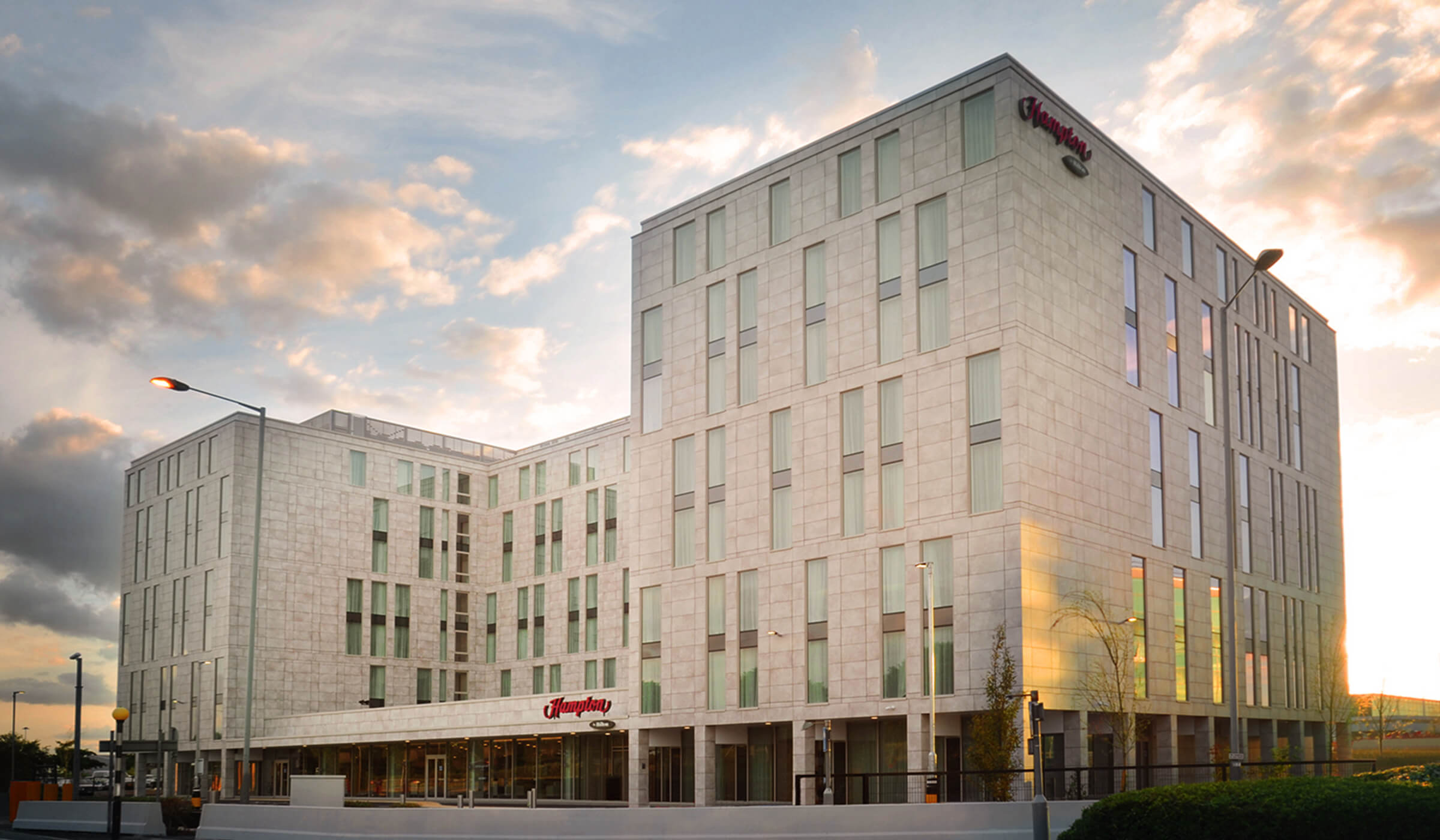 Greenbuilt WA Project: Hampton by Hilton, Stansted